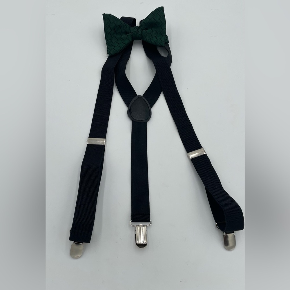 Elegant Green Bow Tie
